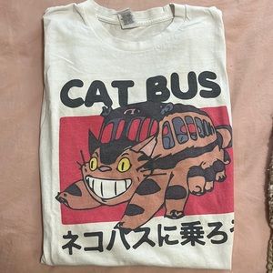My Neighbor Totoro Cat Bus T-Shirt 😸